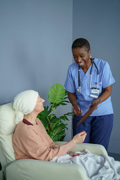 istock Nurse Assisting Patient in Medical Setting with Compassionate Care 2224395459