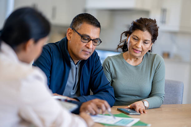 istock Reviewing Life Insurance 2224401374