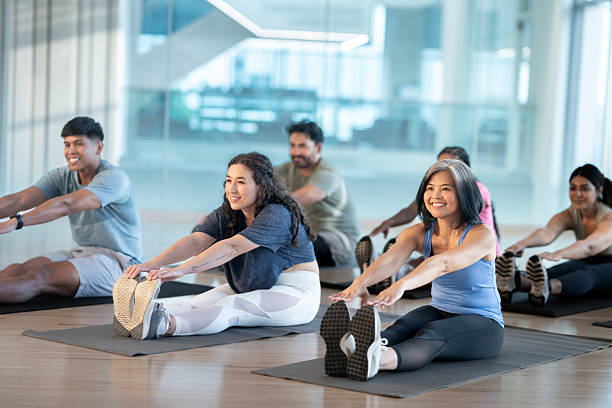 istock Adult Fitness Class 2224401652