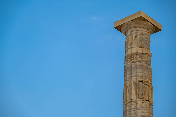 The Temple of Poseidon at Cape Sounion, a striking Doric ruin from Athens' Golden Age, perched above the Aegean Sea with panoramic coastal views—especially breathtaking at sunset.