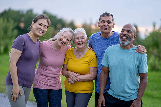 outdoor fitness portrait - health - fotografias e filmes do acervo