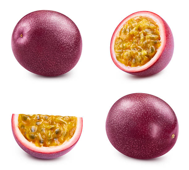 istock Passion maracuya fruit isolated on white background 2224412678