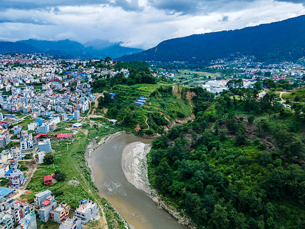 istock Drone view of Chobhar Gorge in Kathmandu 2224413997