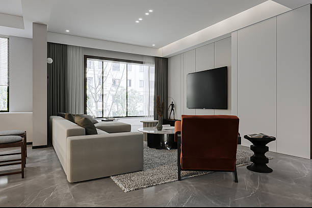 istock Minimalist Transition-Gracious Entryway to a Stylish, Comfortable Lounge 2224417923