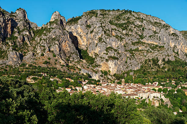 istock Moustiers-Sainte-Marie in the evening light 2224417945