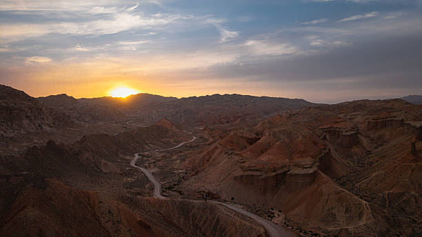 istock The evening at Zhangye's Alien Valley in China 2224421081