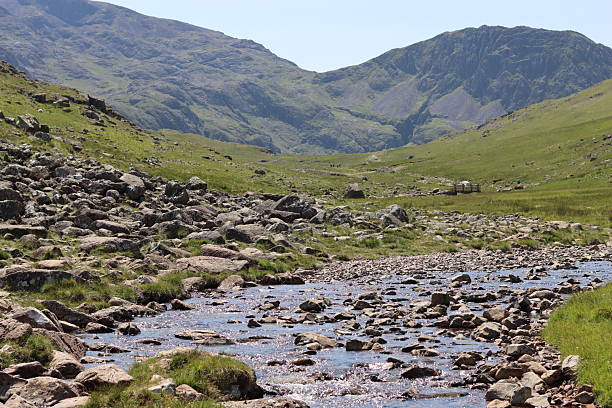 istock River flowing through a valley in the Lake District 2224426918