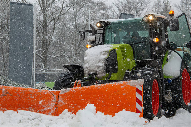 istock Winter service on duty in snowy conditions 2224430782