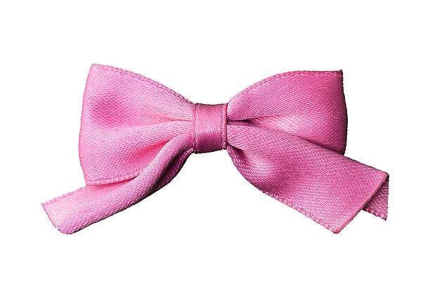 istock pink ribbon bow tie isolated 2224432514