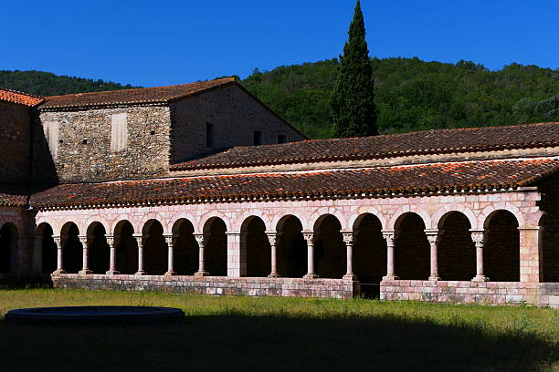 istock Saint Michel de Cuxa Abbey, Codalet: the cloister : Eastern Pyrenees 2224433838