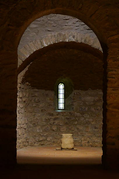 istock Saint Michel de Cuxa Abbey, Codalet: interior of the church : Eastern Pyrenees 2224433996