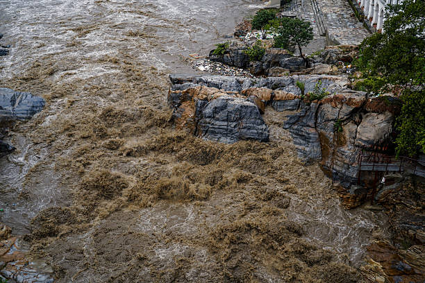 istock flow of the Bagmati River increased 2224436448