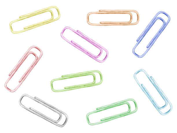 istock Set of colorful watercolor-style clips 2224438119