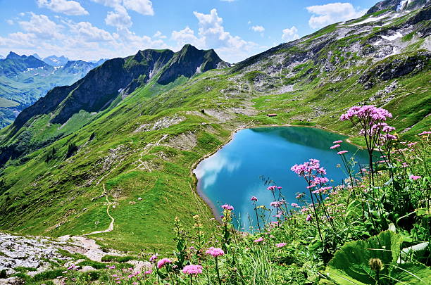 istock Mountain lake in Bavarian Alps 2224438324