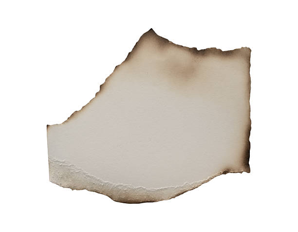 istock Brown And Beige Burnt Textured Paper Piece 2224447543