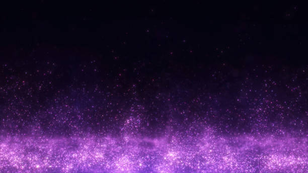 istock Glitter pink purple particles abstract background flickering particles 2224448405