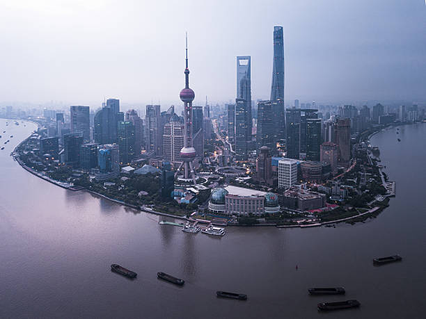 istock Aerial View of the Bund Shanghai 2224452004