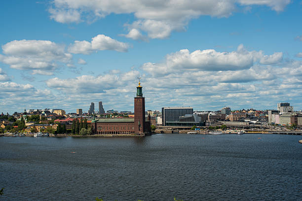 istock Panoramic view over Stockholm city and river 2224468299