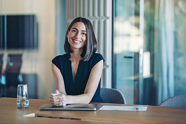 istock Businesswoman in her office 2224475037