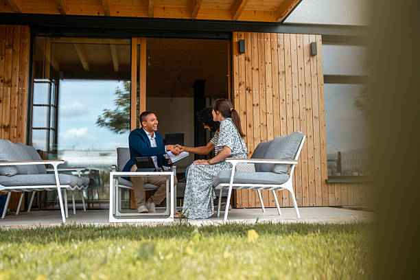istock Successful Property Purchase with Diverse Clients 2224485282