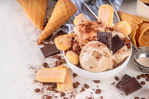 istock Tasty tiramisu ice cream 2224488401
