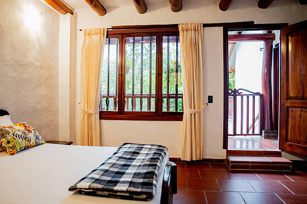 istock Cozy bedroom in a charming bed and breakfast 2224495459