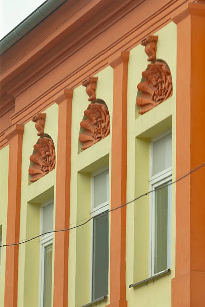 istock Exploring Architectural Details Found in a Decorative Building Facade 2224495649