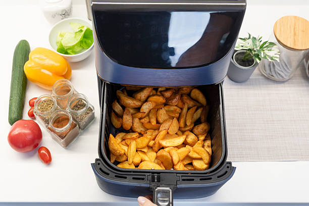 istock Air fryer machine in the kitchen 2224501032