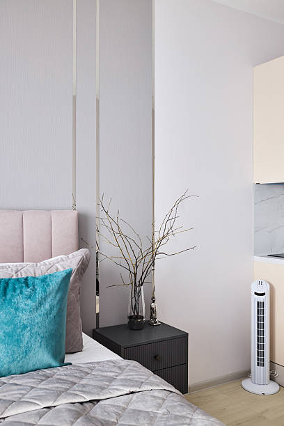 istock A Beautifully Designed Modern Bedroom Interior Featuring a Stylish and Trendy Decor 2224506115