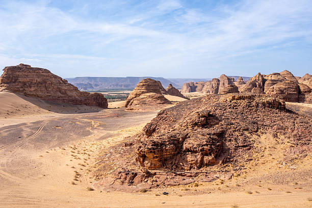 istock Scenic desert road between AlUla and Tabuk, Saudi Arabia 2224512617