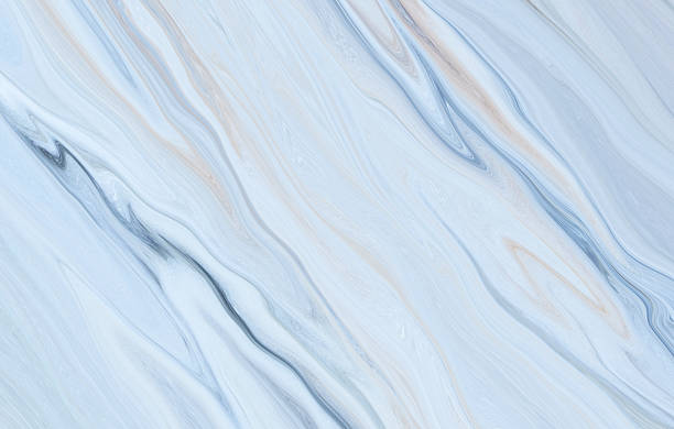 istock Marble rock texture blue ink pattern liquid swirl paint white dark that is Illustration background for do ceramic counter tile silver gray that is abstract waves skin wall luxurious art ideas concept. 2224513693