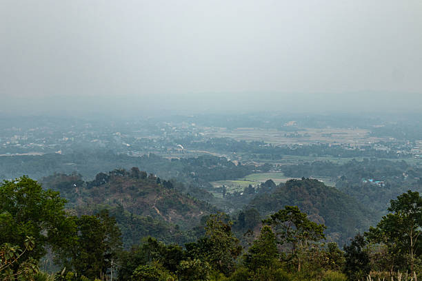 istock Beautiful remote Sajek landscape under clouds 2224528412