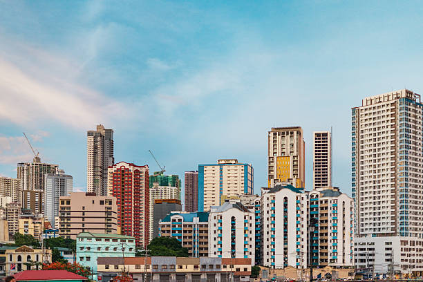 istock Binondo’s Chinatown modern skyline and bridges over the Pasig River with a dense urban sprawl  – Manila, Philippines 2224528743