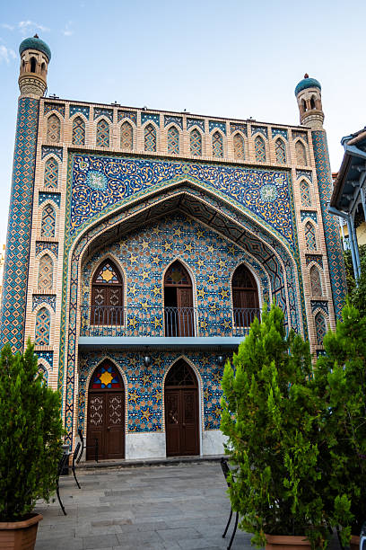 istock Orbeliani Bath House has Ornate Islamic Architecture Featuring Tilework in Tbilisi, Georgia 2224530208