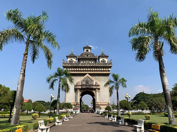 istock Patuxai in Vientiane, Laos 2224538209
