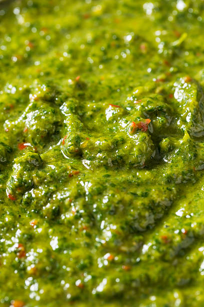 Healthy Homemade Spicy Green Zhoug Sauce