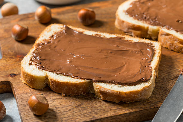 istock Homemade Sweet Chocolate Hazelnut Toast 2224539546