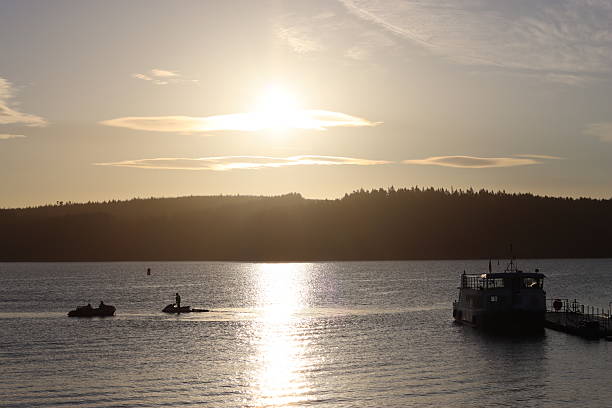 istock Sunrise over a lake in summer 2224540070