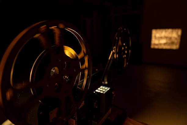 istock Old film cinema projector Reel 2224548338