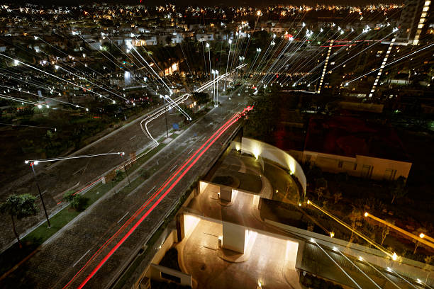 istock Puebla city with long exposure 2224557792