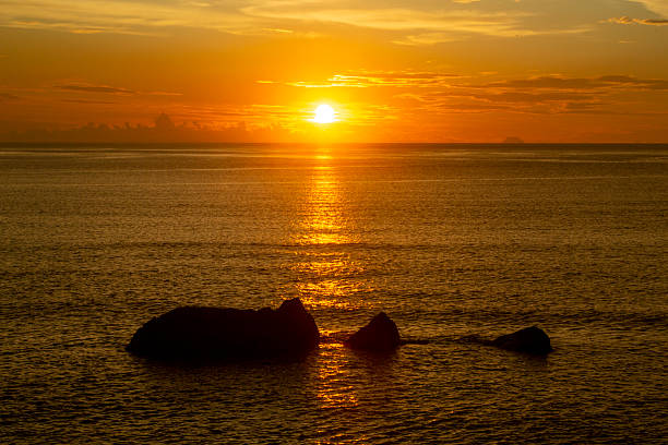 Summer sunset on Amami Oshima