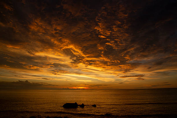 Summer sunset on Amami Oshima