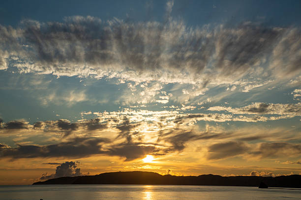 Summer sunrise on Amami Oshima