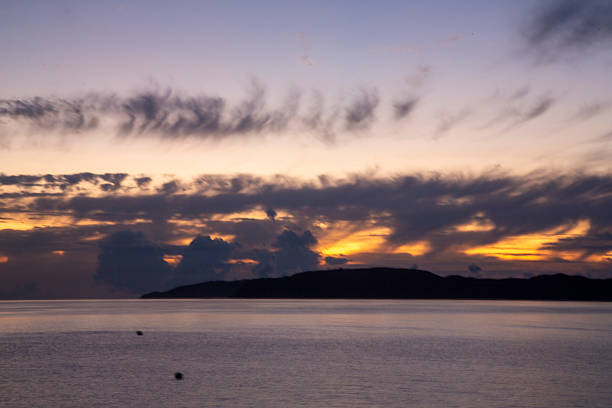 Summer sunrise on Amami Oshima