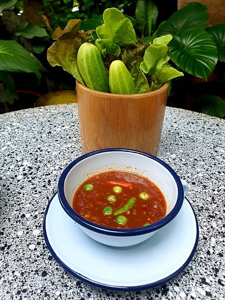 Shrimp paste chili dip
