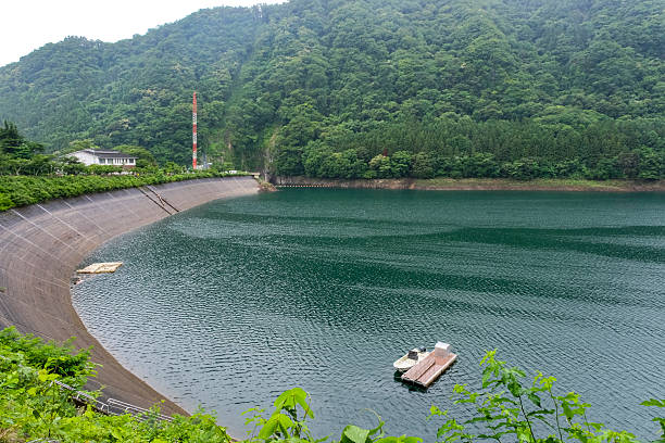 istock Lake Akaya in the rain 2224568187