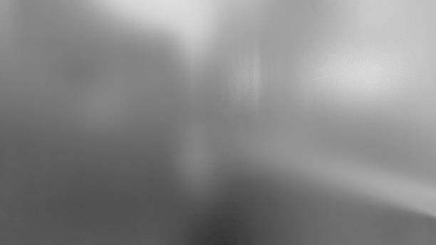 istock Frosted gray glass texture. Dark shadow from behind. 2224570125