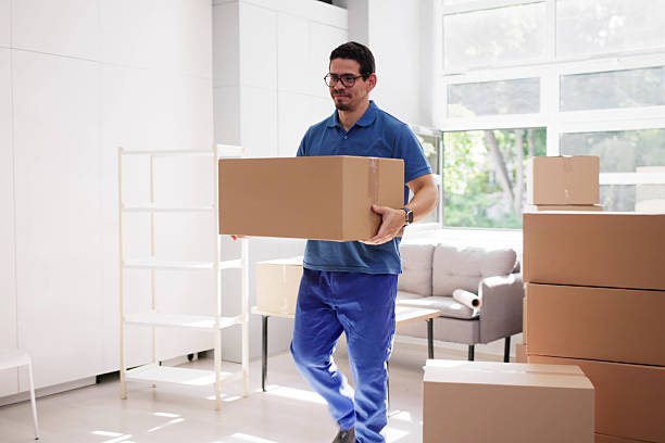 istock Professional Residential Movers Expertly Packing Boxes 2224573301