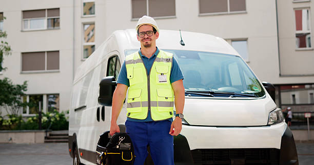 istock Hard Hat Electrician Delivering Exceptional Service With A Smile 2224573397