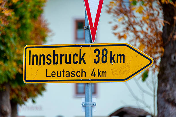 istock Innsbruck City Sign 2224581071